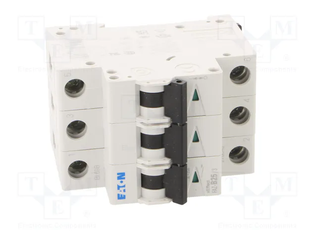EATON ELECTRIC FAZ-B25/3 Interruptor magnetotérmico 25A 3 Polos 15kA