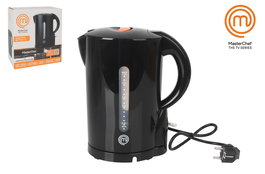 Masterchef Hervidor de Agua Eléctrico 2200W 1.7L - Rápido - Dimensiones: 21.4 cm x 13.8 cm x 23.8 cm (3 Unidades)