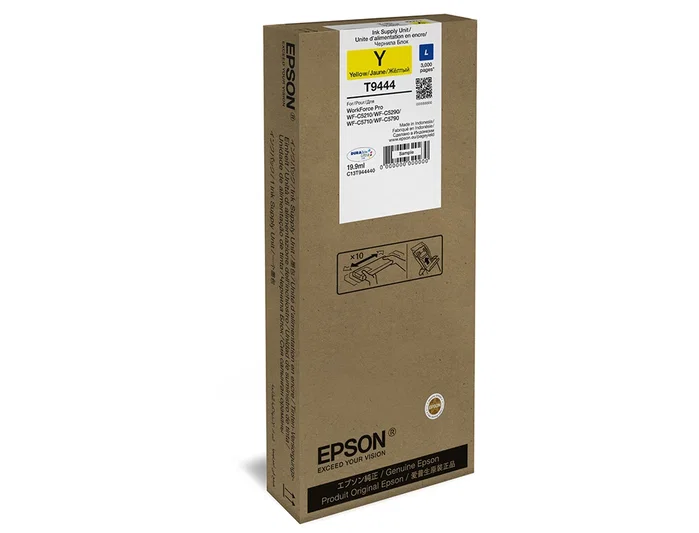 Epson T9444 Cartucho de Tinta Amarillo para WorkForce Pro WF-C5xxx Series