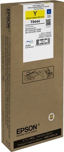 Epson T9444 Cartucho de Tinta Amarillo para WorkForce Pro WF-C5xxx Series