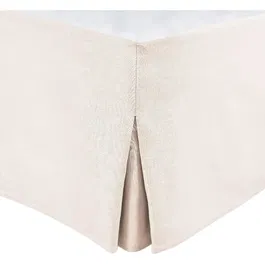 Home Linge Passion HOM1733767732137 Falda de Cama 140 x 190 cm + 30 cm Crudo