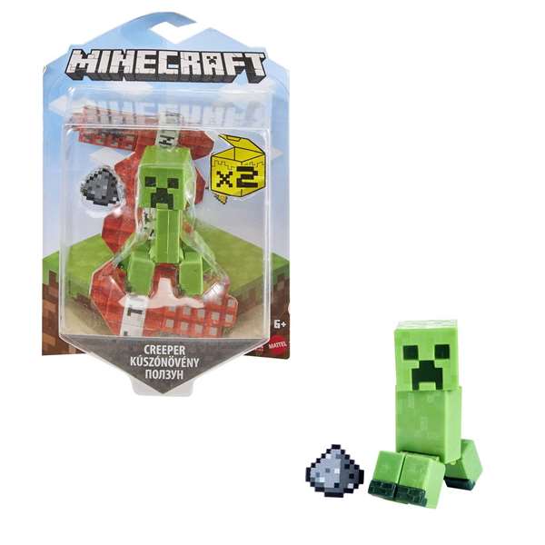 Mattel Figura Minecraft Articulada de Juguete con Cubos de Papel para Construir 8 cm - Modelos Surtidos Mattel Figura Minecraft Articulada de Juguete con Cubos de Papel para Construir 8 cm - Modelos Surtidos