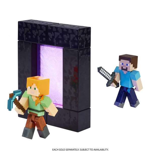 Mattel Figura Minecraft Articulada de Juguete con Cubos de Papel para Construir 8 cm - Modelos Surtidos Mattel Figura Minecraft Articulada de Juguete con Cubos de Papel para Construir 8 cm - Modelos Surtidos
