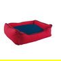 Nayeco Cuna Desenfundable Outdoor Impermeable para Perro o Gato, Rojo, 80x70x25 cm