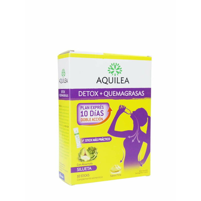 Aquilea Detox + Quemagrasas 10 Sticks Bebibles