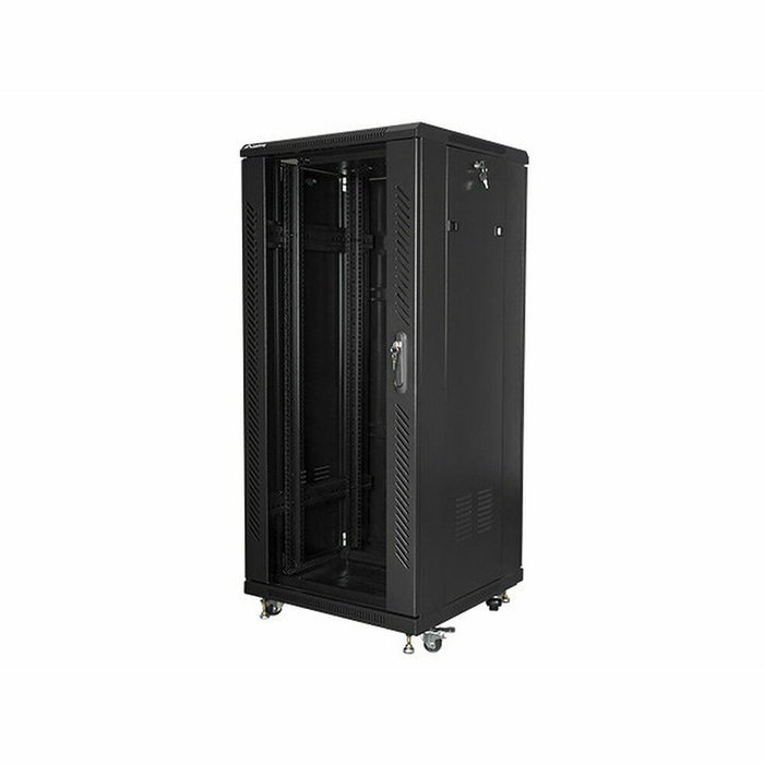 Lanberg FF01-6627-12B Armario Rack 27U Negro