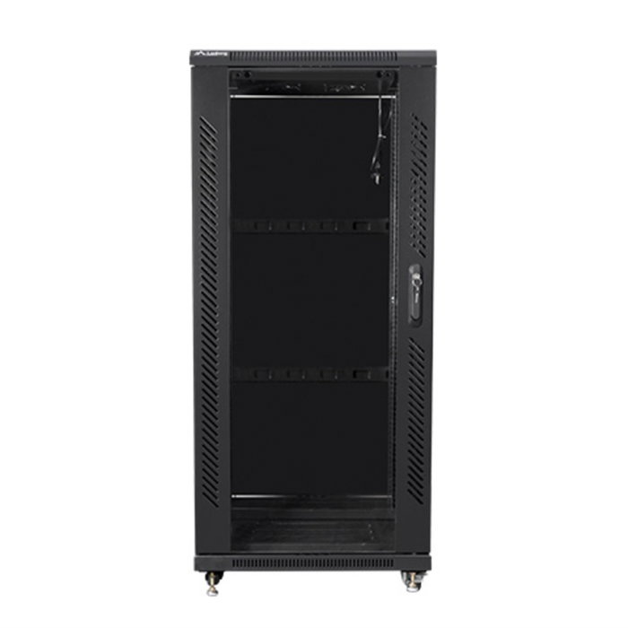 Lanberg FF01-6627-12B Armario Rack 27U Negro