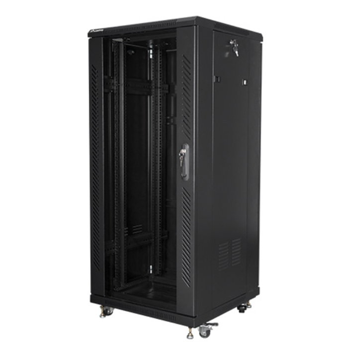 Lanberg FF01-6627-12B Armario Rack 27U Negro