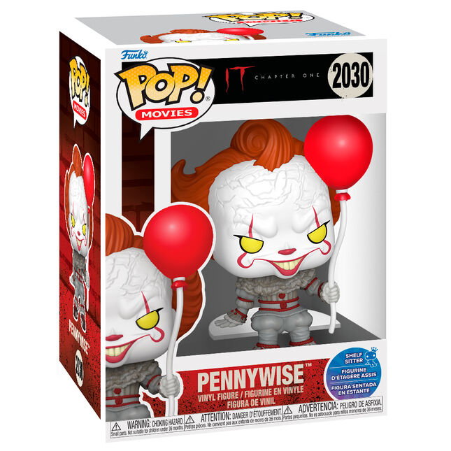 Funko Pop! IT Pennywise with Balloon Shelf Sitter Funko Pop! IT Pennywise with Balloon Shelf Sitter