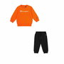 Conjunto Deportivo para Bebé Champion Crewneck Suit Naranja Naranja Oscuro