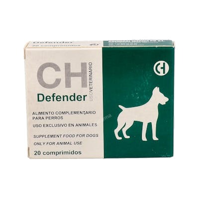 Defender Antidiarreico para Perros 20 Comprimidos Defender Antidiarreico para Perros 20 Comprimidos