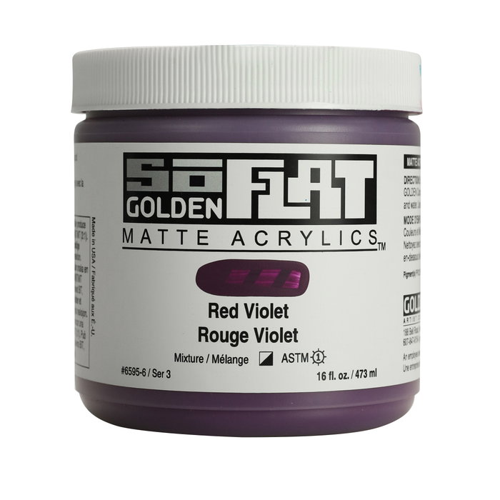 Golden SoFlat Rojo Violeta 473 ml Golden SoFlat Rojo Violeta 473 ml