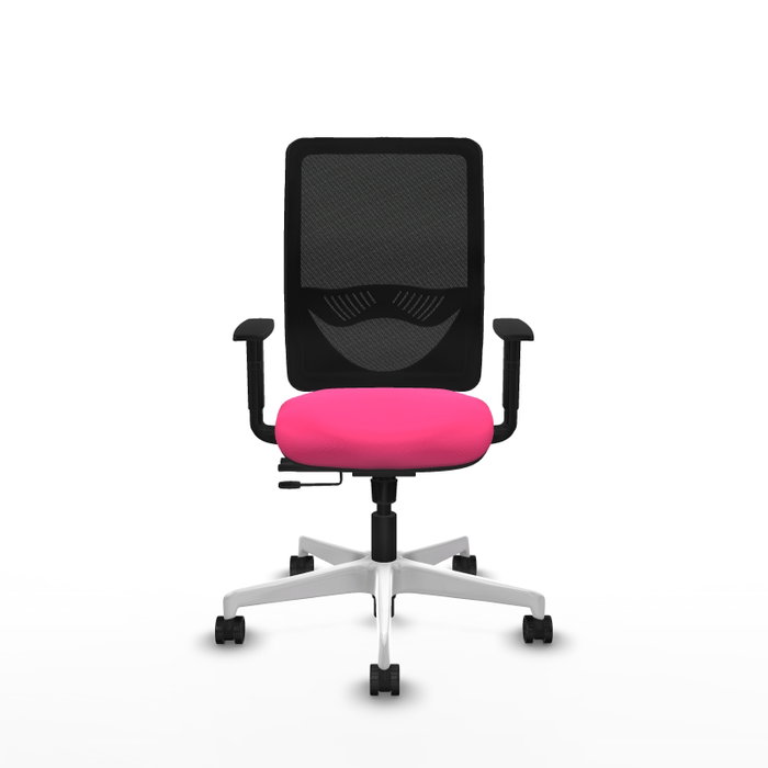 PIQUERAS Y CRESPO Silla de oficina Zulema Rosa y Negro