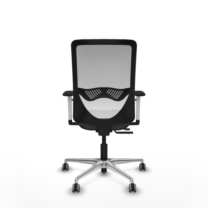PIQUERAS Y CRESPO Silla de oficina Zulema con mecanismo Sincro/Traslack, Gris oscuro y Blanco PIQUERAS Y CRESPO Silla de oficina Zulema con mecanismo Sincro/Traslack, Gris oscuro y Blanco