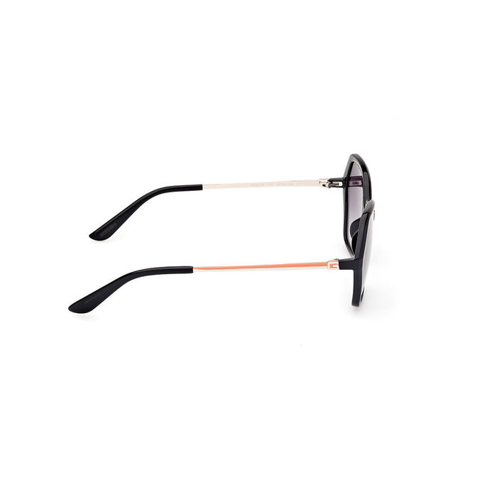 Guess Gafas GU00134 Gafas de Sol Mujer Negro Redondas 55 mm