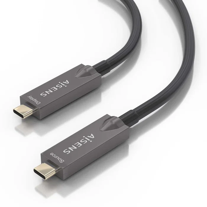 AISENS Cable USB-C A157-0882 de 10m, 10Gbps, 60W, Negro