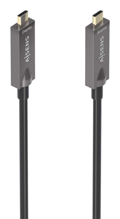 AISENS A157-0882 Cable USB 3.2 Gen 1 USB C a USB C Macho, 10Gbps, 60W, 10m, Negro
