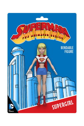 Supergirl Figura Flexible Superman The Animated Series Universo Dc