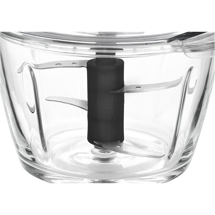 Proficook PC-MZ 1150 Picadora con Jarra de Vidrio de 1 Litro, Plata / Negro Proficook PC-MZ 1150 Picadora con Jarra de Vidrio de 1 Litro, Plata / Negro