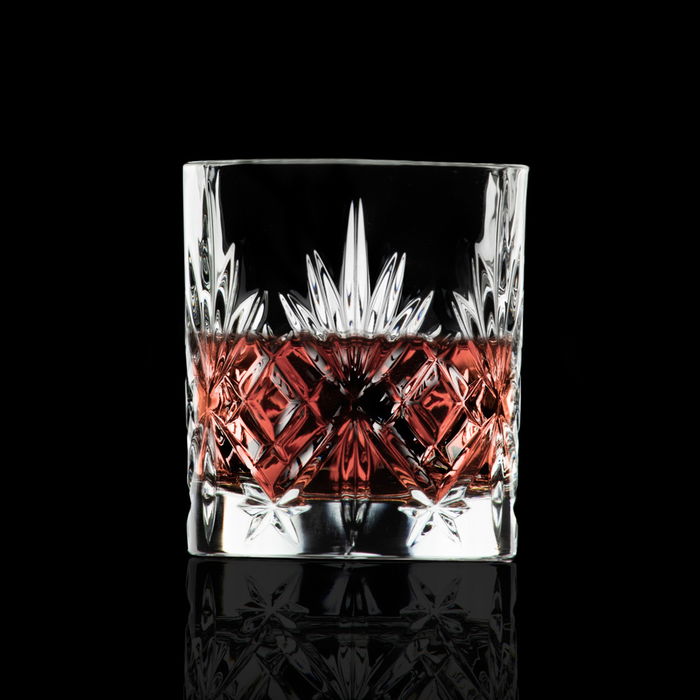 Rcr Cristalleria IT Melodia Vaso de Licor 80 Ml con Altura 60 mm (6 Unidades) de Cristal Eco-luxion