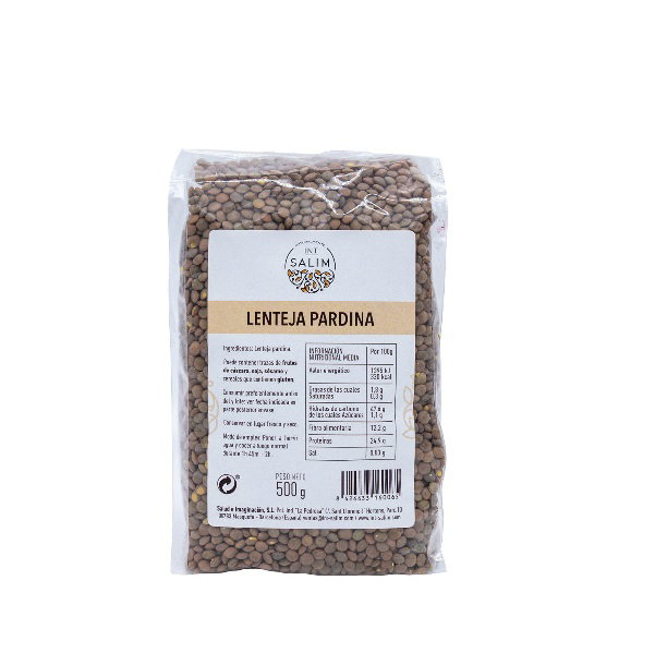 INT SALIM Lentejas Pardinas 500g INT SALIM Lentejas Pardinas 500g