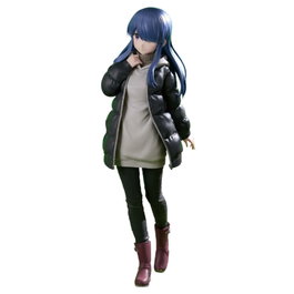 BANPRESTO Figura Rin Shima Laid Back Camp 23cm