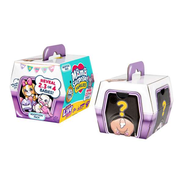 Famosa Mascota Familia Mama Sorpresa Little Live Pets Descubre La Sorpresa Cuantos Cachorros Encontraras