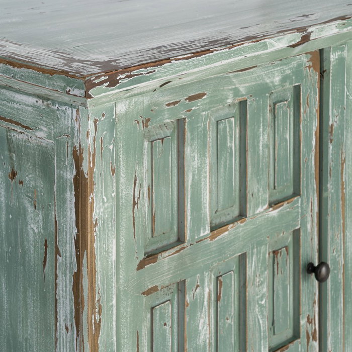 Aparador Madera Reciclada Salón 160 X 46 X 112 cm