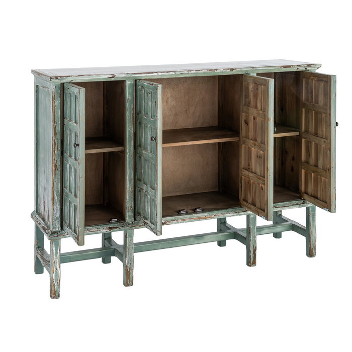 Aparador Madera Reciclada Salón 160 X 46 X 112 cm