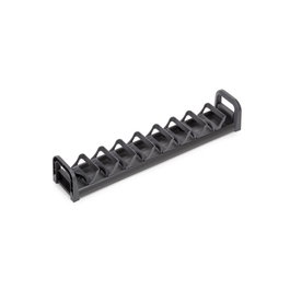 Emuca Portabol Orderbox para cajón, 90x470mm, Aluminio y Plástico, Gris antracita