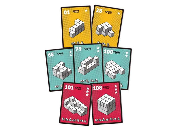 Cayro Juego Click Clack Cube 7 Piezas para Superar Retos