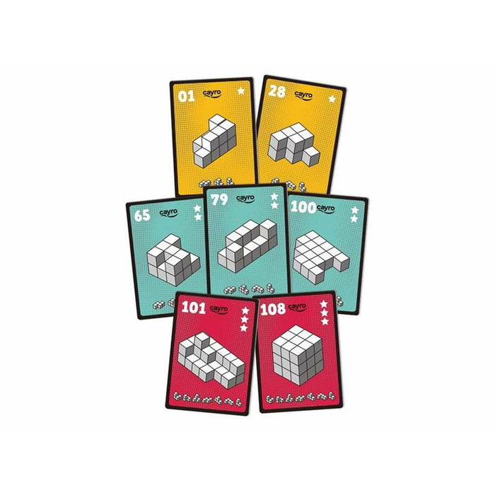 Cayro Juego Click Clack Cube de 7 piezas Cayro Juego Click Clack Cube de 7 piezas