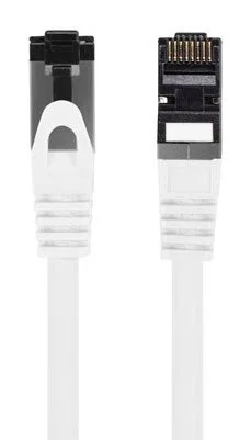 Lanberg Cable de Red Ethernet Cat 8, 1 s FTP LSZH Cobre, 3m, Blanco, Fluke Passed, 100000 Mbit/s