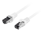 Lanberg Cable de Red Cat8.1 S/FTP 3m Blanco PCF8-10CU-0300-W
