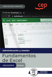 CEP EDITORIAL, Manual Fundamentos de Excel (ADGG021PO) - CEP EDITORIAL