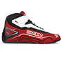 Sparco S00127134RSBI Botas de Kart K-Run para Niños, Talla 34, Rojo-Blanco. Ligeras y Transpirables para Máximo Confort y Rendimiento.