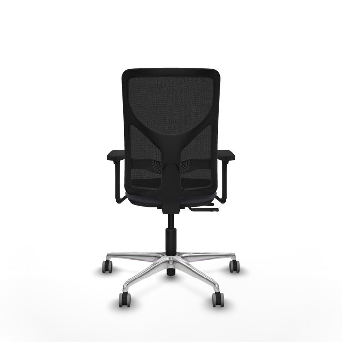 PIQUERAS Y CRESPO Silla de oficina Motilla Gris oscuro/Negro con mecanismo Sincro/Traslack