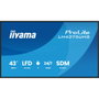 Iiyama LH4375UHS-B2AG 43 el monitor de señalización digital 4K UHD Android 11