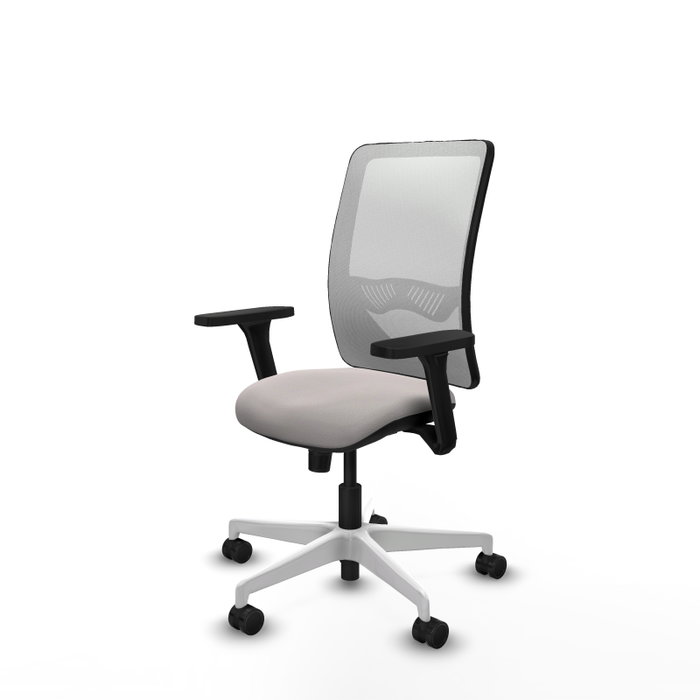 PIQUERAS Y CRESPO Silla de oficina Zulema con mecanismo Sincro, Blanco PIQUERAS Y CRESPO Silla de oficina Zulema con mecanismo Sincro, Blanco