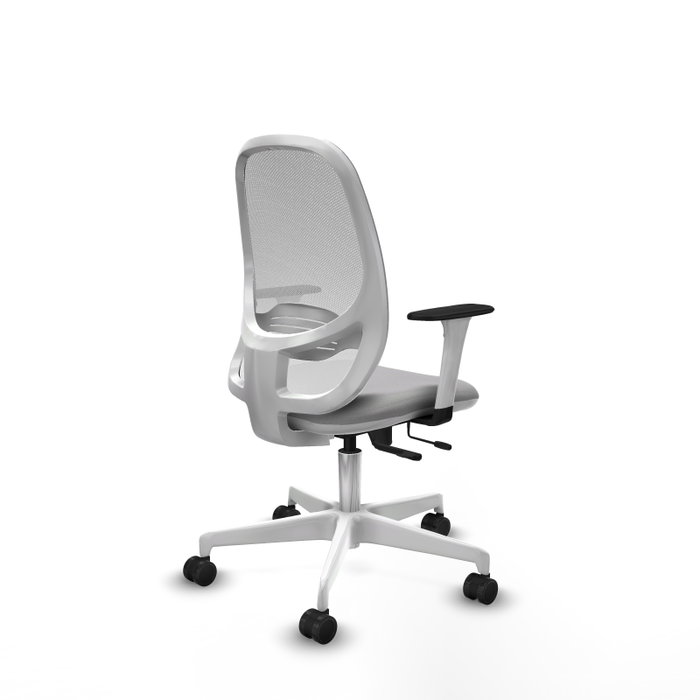 PIQUERAS Y CRESPO Silla de oficina Cilanco Gris claro y Blanco PIQUERAS Y CRESPO Silla de oficina Cilanco Gris claro y Blanco