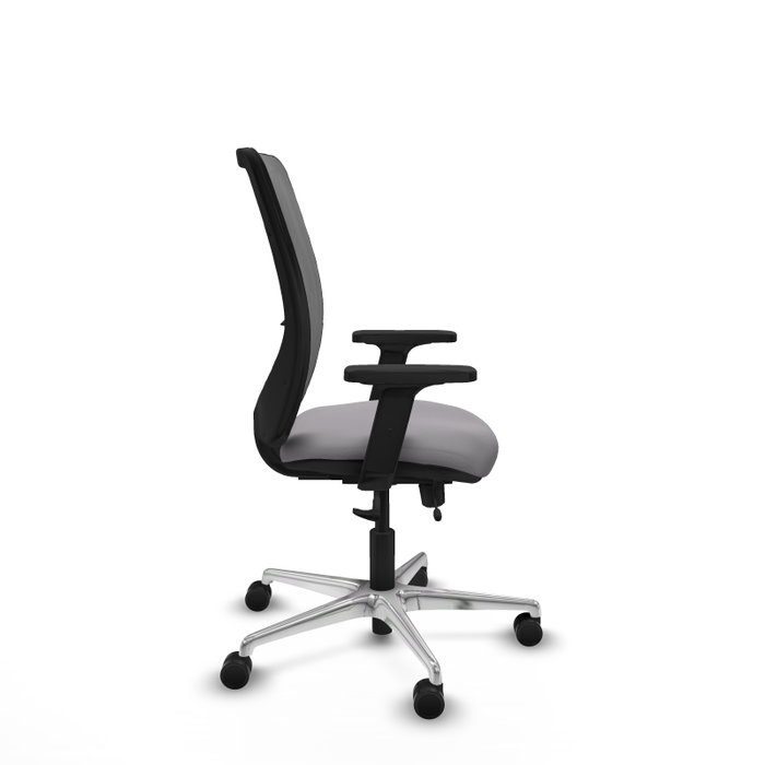 PIQUERAS Y CRESPO Silla de oficina Zulema Gris con mecanismo Sincro/Traslack PIQUERAS Y CRESPO Silla de oficina Zulema Gris con mecanismo Sincro/Traslack