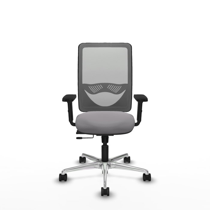 PIQUERAS Y CRESPO Silla de oficina Zulema Gris con mecanismo Sincro/Traslack PIQUERAS Y CRESPO Silla de oficina Zulema Gris con mecanismo Sincro/Traslack