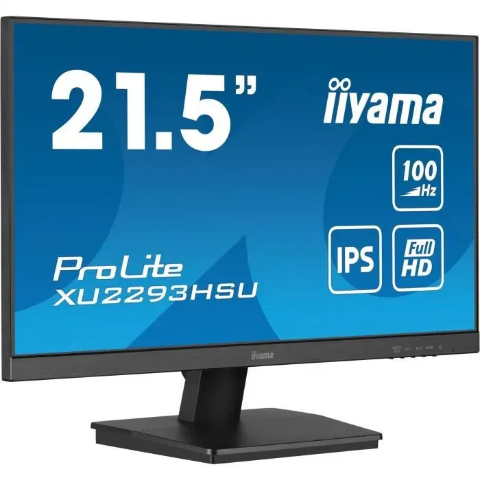 Iiyama Monitor XU2293HSU-B7 21.5" FHD IPS 100Hz 1ms HDMI/DP HUB USB Altavoces Negro Iiyama Monitor XU2293HSU-B7 21.5" FHD IPS 100Hz 1ms HDMI/DP HUB USB Altavoces Negro
