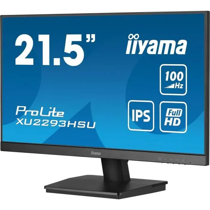 Iiyama Monitor XU2293HSU-B7 21.5" FHD IPS 100Hz 1ms HDMI/DP HUB USB Altavoces Negro Iiyama Monitor XU2293HSU-B7 21.5" FHD IPS 100Hz 1ms HDMI/DP HUB USB Altavoces Negro