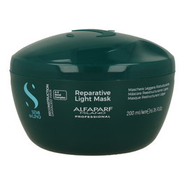 Alfaparf Milano Semi Di Lino Reconstruction Reparative Light Mascarilla Reparadora 200 ml para Cabello Fino Dañado