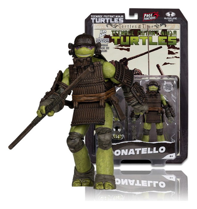 McFarlane Toys Teenage Mutant Ninja Turtles Page Punchers Figura Donatello (Turtles in Time) 13 cm