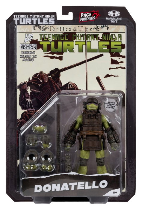 McFarlane Toys Teenage Mutant Ninja Turtles Page Punchers Figura Donatello (Turtles in Time) 13 cm