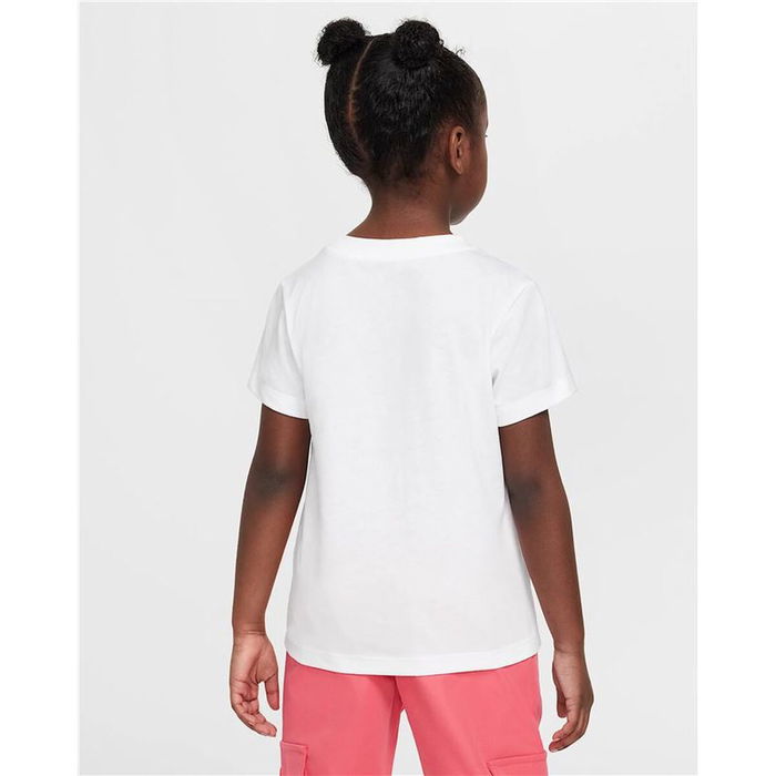 Camiseta de Manga Corta Infantil Nike Nkg Love To The Max Graphic Te Blanco 7-8 Años