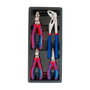 Workpro Alicates Juego Profesional 4 Piezas Cromo Vanadio - Punta Larga, Corte Diagonal, Universal, Pico Loro con Caja