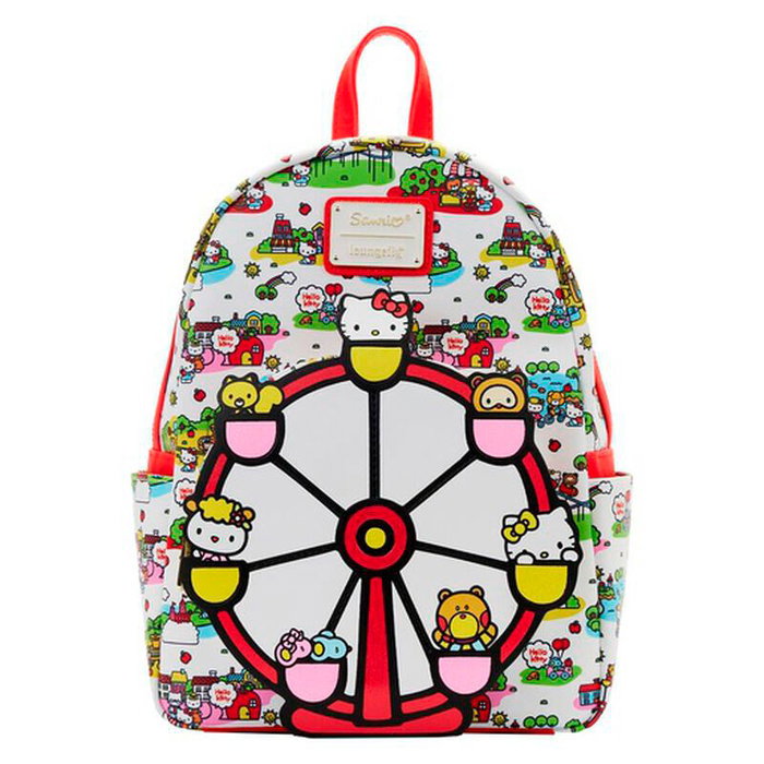 Loungefly Mochila Hello Kitty 26cm Tamaño: 20,62x27,5x10cm